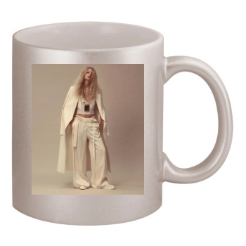 Frederikke Sofie 11oz Metallic Silver Mug