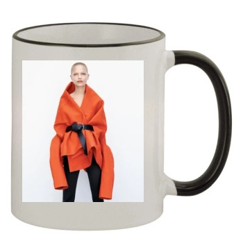 Frederikke Sofie 11oz Colored Rim & Handle Mug