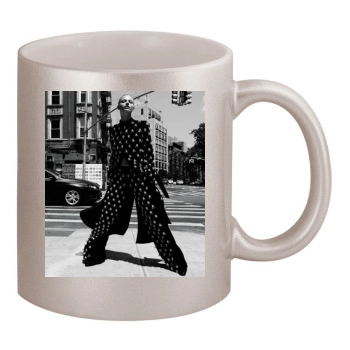 Frederikke Sofie 11oz Metallic Silver Mug