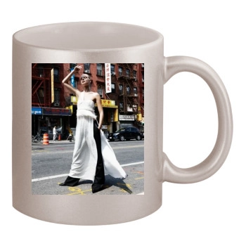 Frederikke Sofie 11oz Metallic Silver Mug