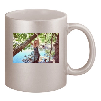 Frederikke Sofie 11oz Metallic Silver Mug