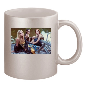 Frederikke Sofie 11oz Metallic Silver Mug