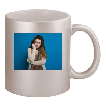 Heather Matarazzo 11oz Metallic Silver Mug