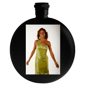 Holly Robinson Peete Round Flask