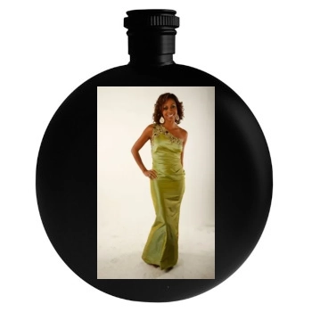 Holly Robinson Peete Round Flask