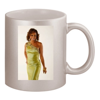 Holly Robinson Peete 11oz Metallic Silver Mug