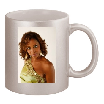 Holly Robinson Peete 11oz Metallic Silver Mug