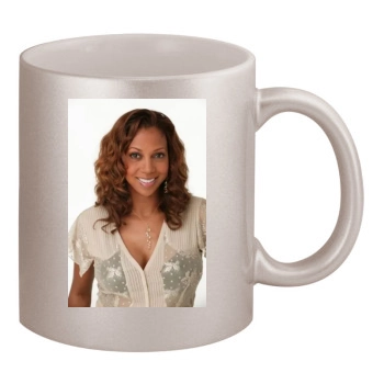 Holly Robinson Peete 11oz Metallic Silver Mug