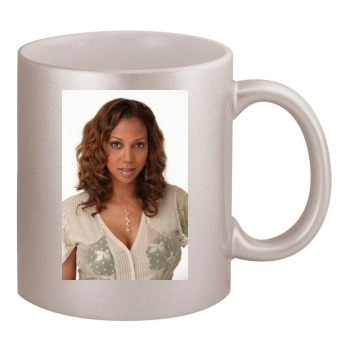 Holly Robinson Peete 11oz Metallic Silver Mug