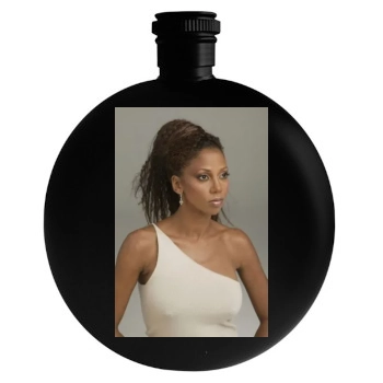 Holly Robinson Peete Round Flask