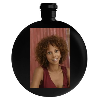 Holly Robinson Peete Round Flask