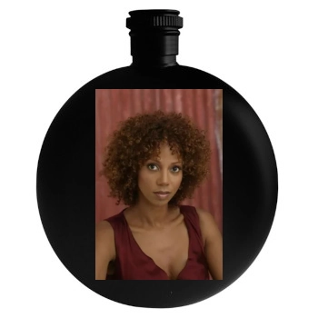 Holly Robinson Peete Round Flask