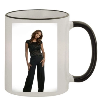 Holly Robinson Peete 11oz Colored Rim & Handle Mug