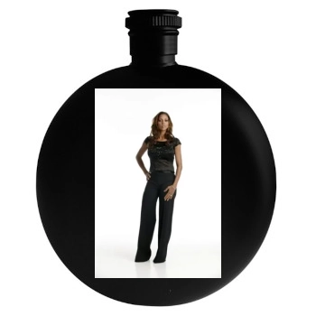 Holly Robinson Peete Round Flask