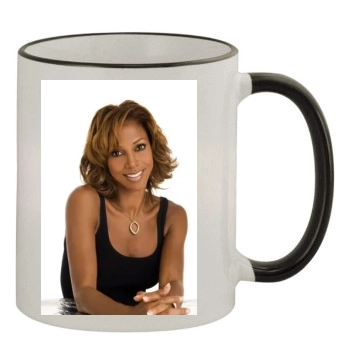 Holly Robinson Peete 11oz Colored Rim & Handle Mug