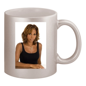 Holly Robinson Peete 11oz Metallic Silver Mug