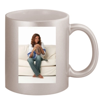 Holly Robinson Peete 11oz Metallic Silver Mug