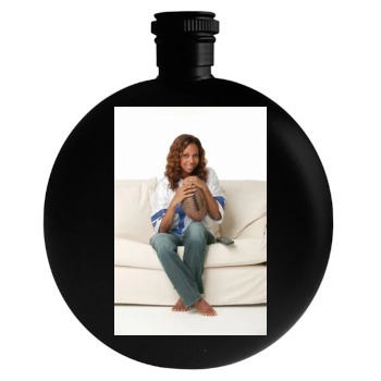 Holly Robinson Peete Round Flask