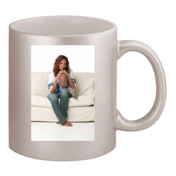 Holly Robinson Peete 11oz Metallic Silver Mug