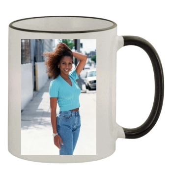 Holly Robinson Peete 11oz Colored Rim & Handle Mug