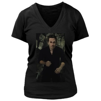 Jake Gyllenhaal Women's Deep V-Neck TShirt