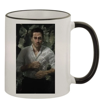 Jake Gyllenhaal 11oz Colored Rim & Handle Mug