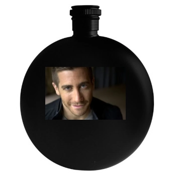 Jake Gyllenhaal Round Flask