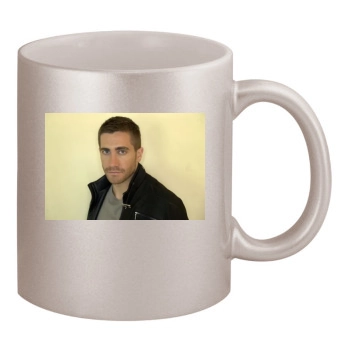 Jake Gyllenhaal 11oz Metallic Silver Mug