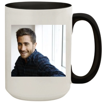 Jake Gyllenhaal 15oz Colored Inner & Handle Mug