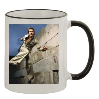 Jake Gyllenhaal 11oz Colored Rim & Handle Mug