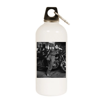 Jake Gyllenhaal White Water Bottle With Carabiner