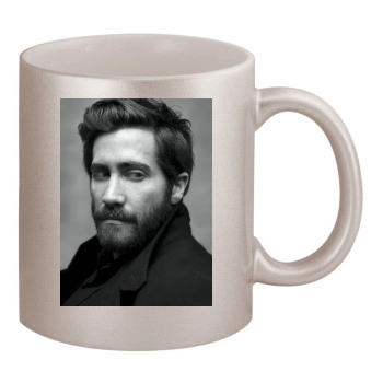 Jake Gyllenhaal 11oz Metallic Silver Mug