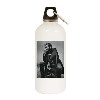 Jake Gyllenhaal White Water Bottle With Carabiner