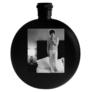 Jake Gyllenhaal Round Flask