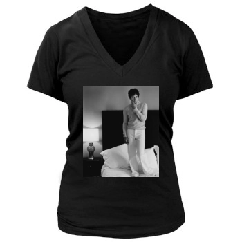 Jake Gyllenhaal Women's Deep V-Neck TShirt