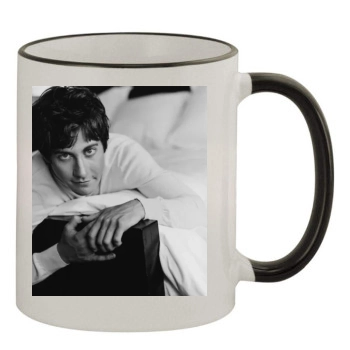 Jake Gyllenhaal 11oz Colored Rim & Handle Mug