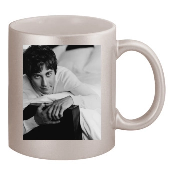 Jake Gyllenhaal 11oz Metallic Silver Mug