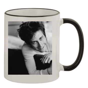 Jake Gyllenhaal 11oz Colored Rim & Handle Mug