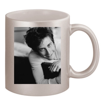 Jake Gyllenhaal 11oz Metallic Silver Mug