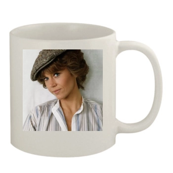 Jane Fonda 11oz White Mug