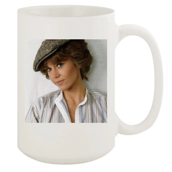 Jane Fonda 15oz White Mug