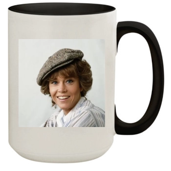 Jane Fonda 15oz Colored Inner & Handle Mug