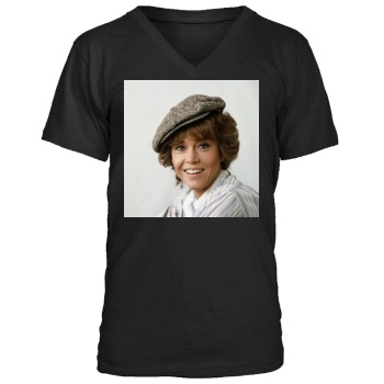 Jane Fonda Men's V-Neck T-Shirt