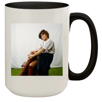 Jane Fonda 15oz Colored Inner & Handle Mug