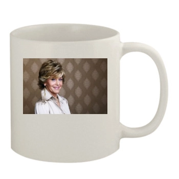 Jane Fonda 11oz White Mug