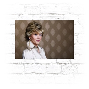 Jane Fonda Metal Wall Art