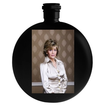 Jane Fonda Round Flask