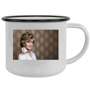 Jane Fonda Camping Mug