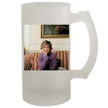 Jane Fonda 16oz Frosted Beer Stein