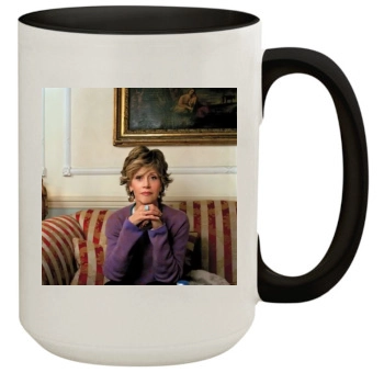 Jane Fonda 15oz Colored Inner & Handle Mug